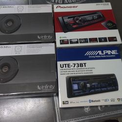 STEREOS, AMPS, AND SPEAKERS 