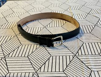 Vintage Claudio Orciani Black Leather (100 cm  36 US) 611 Belt