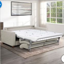 Cotsco MAYA SLEEPER SOFA
Large sofa that turns into queen size bed 
Perfect for guest 
Modern Style
Built-In Sleeper Includes Queen Size Mattress