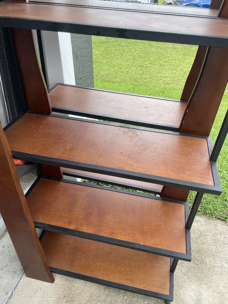 Wood & Metal Shelf