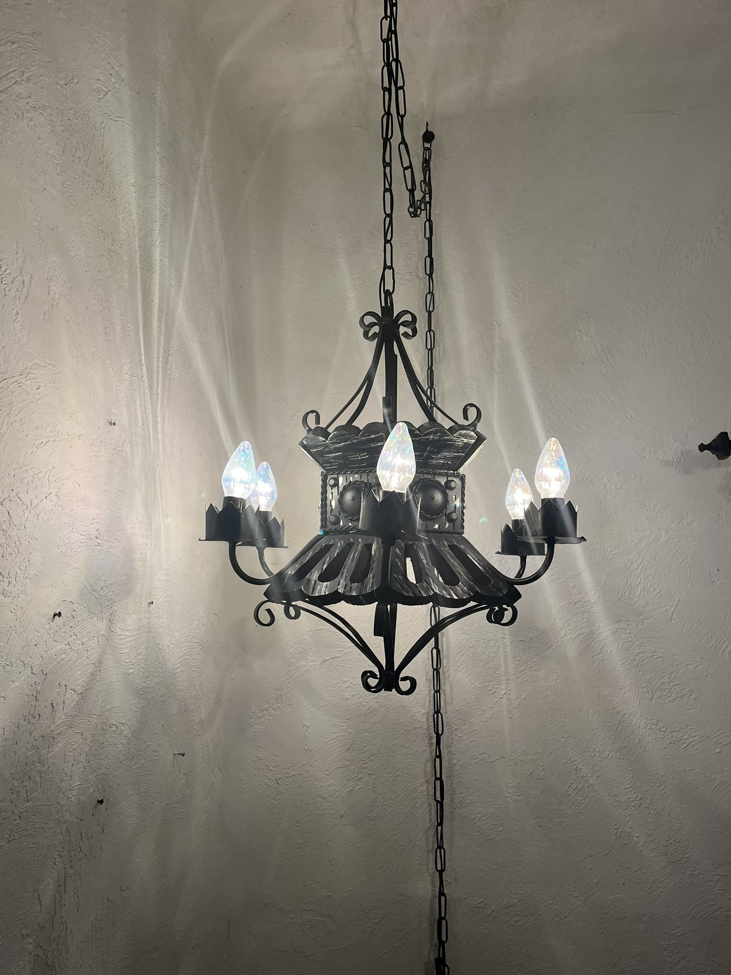 Gothic Antique Spanish Hanging Lamp