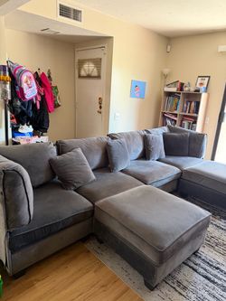 Grey couch
