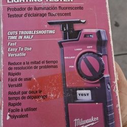 Fluorescent Lighting Tester Milwaukee 