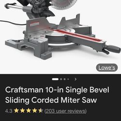 Craftsman Compound Miter Saw