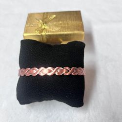 Brasalete Cobre Presio Fijo 