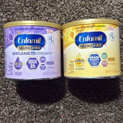 Gentlease And Nuero Enfamil 