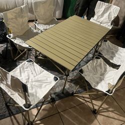 Camping Table Set 