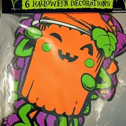 Wendy's Frosty Fright Halloween Wall Decor RARE