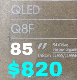 Samsung 85  QLED LED LCD 120Hz 4k TV , Check my profile for more models