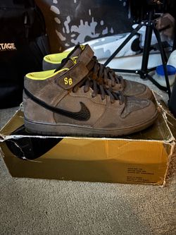 Nike sb dunk mid 2008 batman’s size 10 og all laces and all