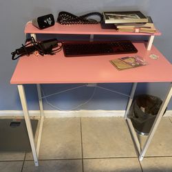 Pink Desk