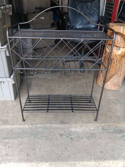 Heavy Iron Shelf/Wine Rack
