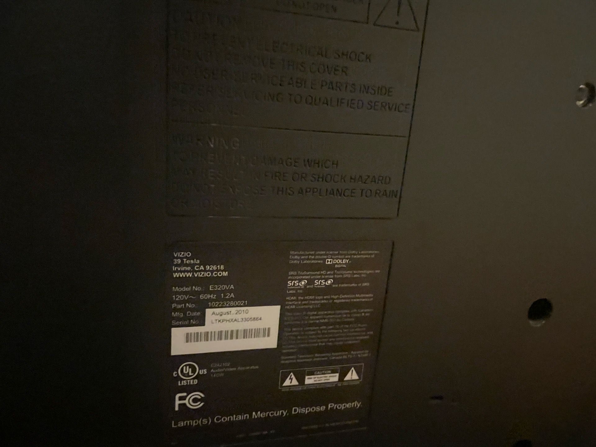 Older tv in good condition