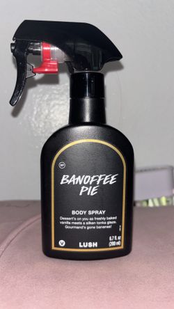 Lush banoffee pie body spray