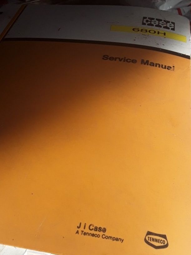 680h Backhoe Service Manual 160$