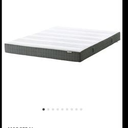 Lightly used IKEA medium firm mattress