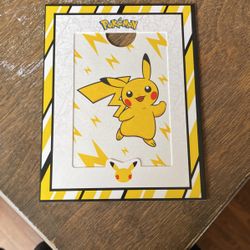 Pikachu Cardboard Frame