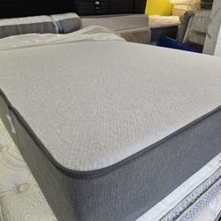 Mattress And Box Spring Queen Size 
