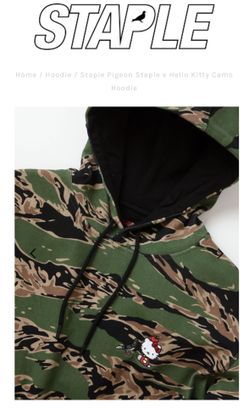 Staple pigeon camo 2025 hoodie