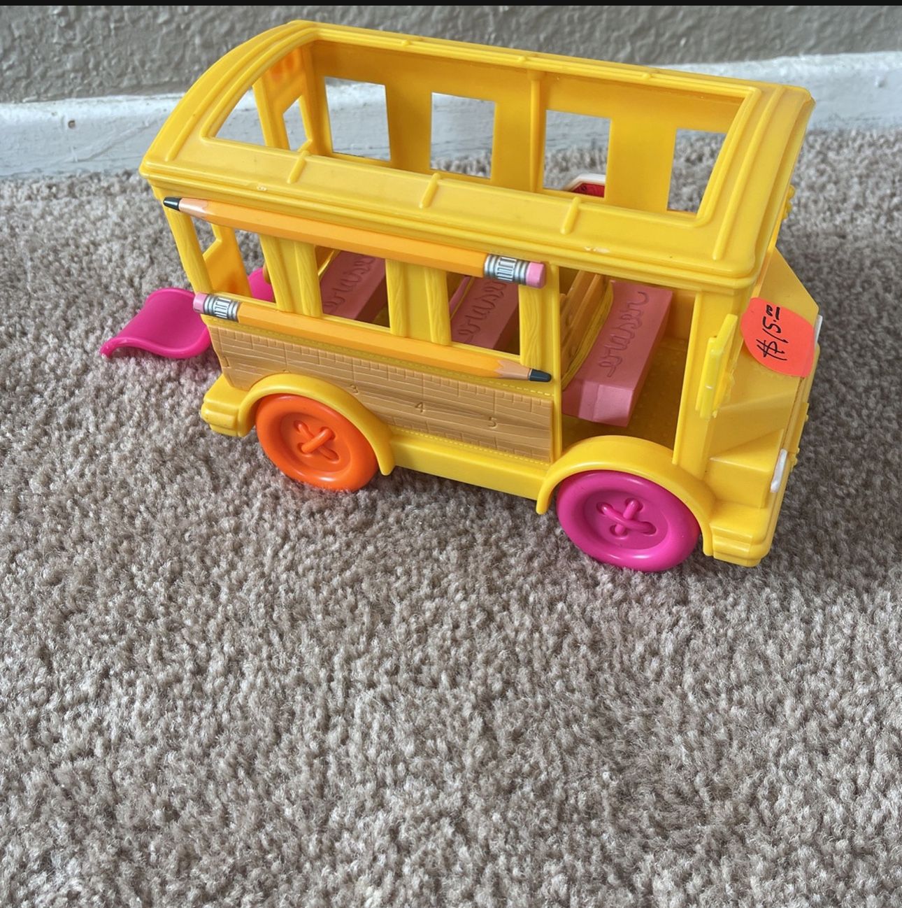 Lalaloopsy Toy School Bus