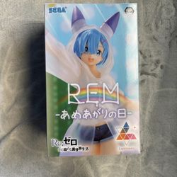 Re:Zero Rem Figure SEGA Luminasta (Rainy Day Ver.)
