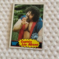 85 Topps Captain Lou Albano #3