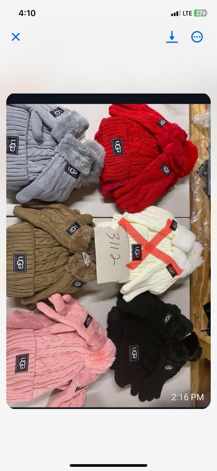 Set:hat,scarf,gloves