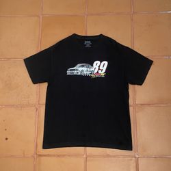 DGK black racing tee Size L double side print 