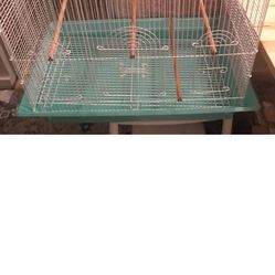 Large Tiffany Blue Bird Cage Like New