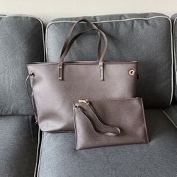 Brown MK Tote