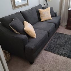 Charcoal Gray Sofa 