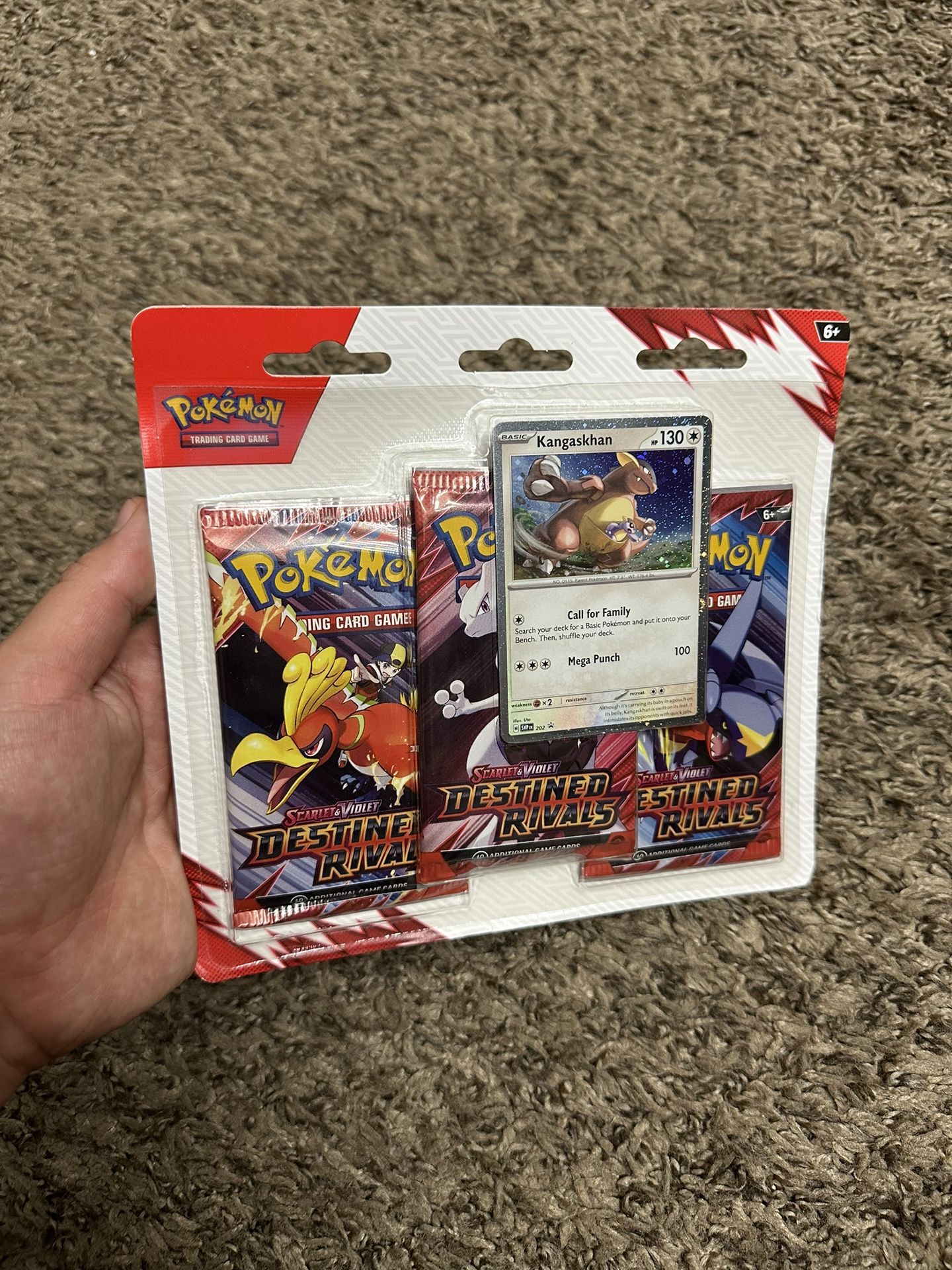 Pokemon Destined Rivals Blister Pack