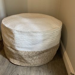 Fabric Ottoman