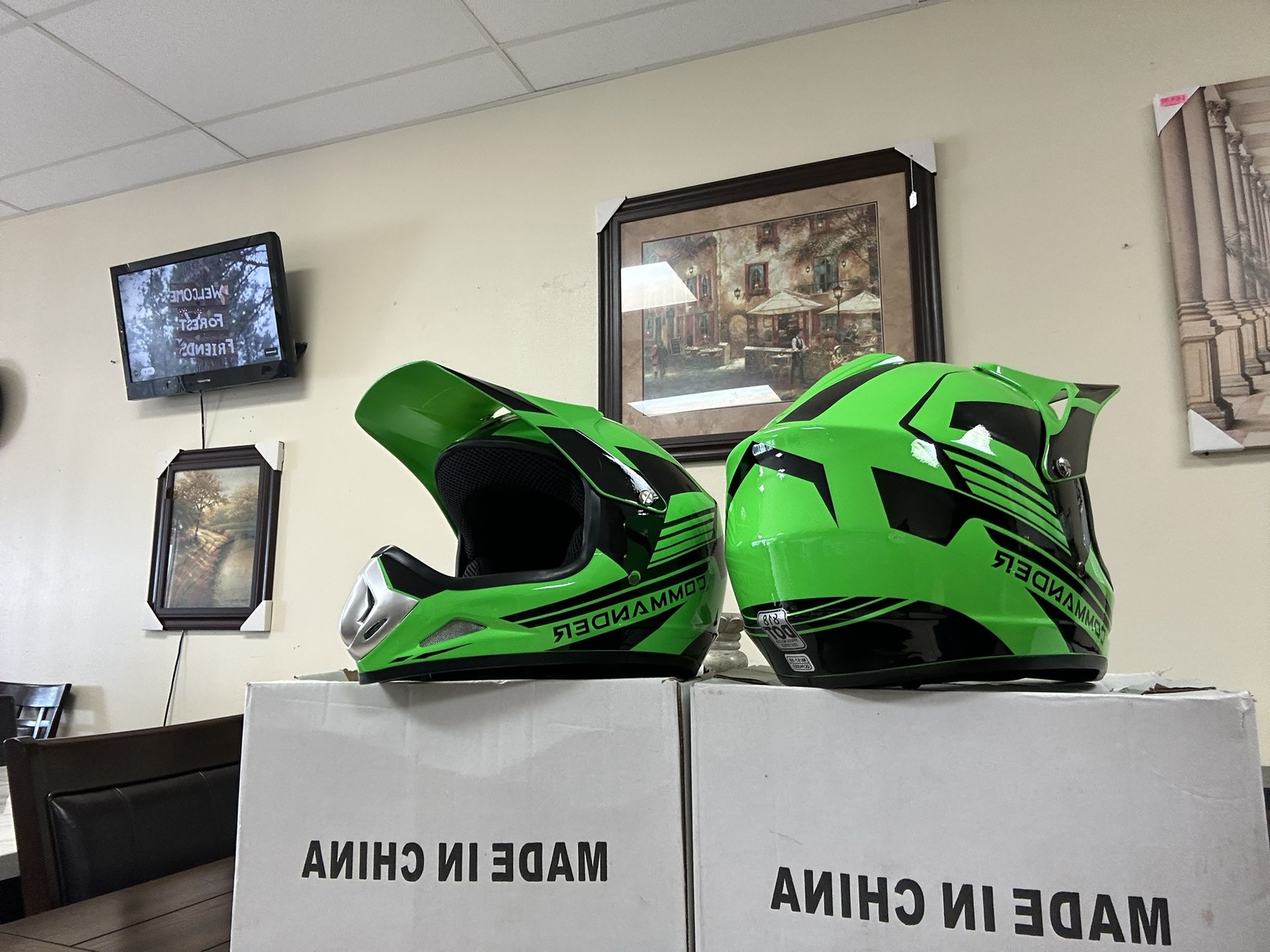 Dirt Bike  Helmet  $35 