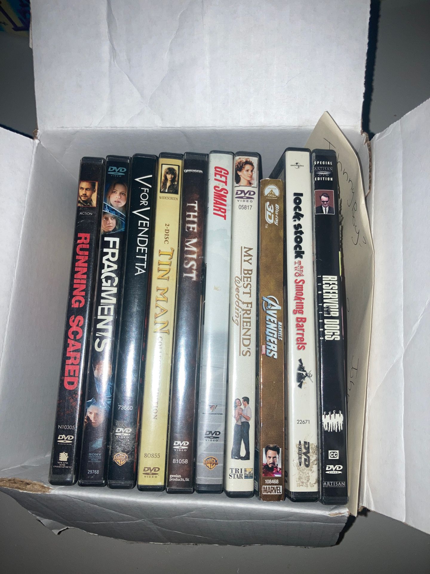 10 for 10$ dvds