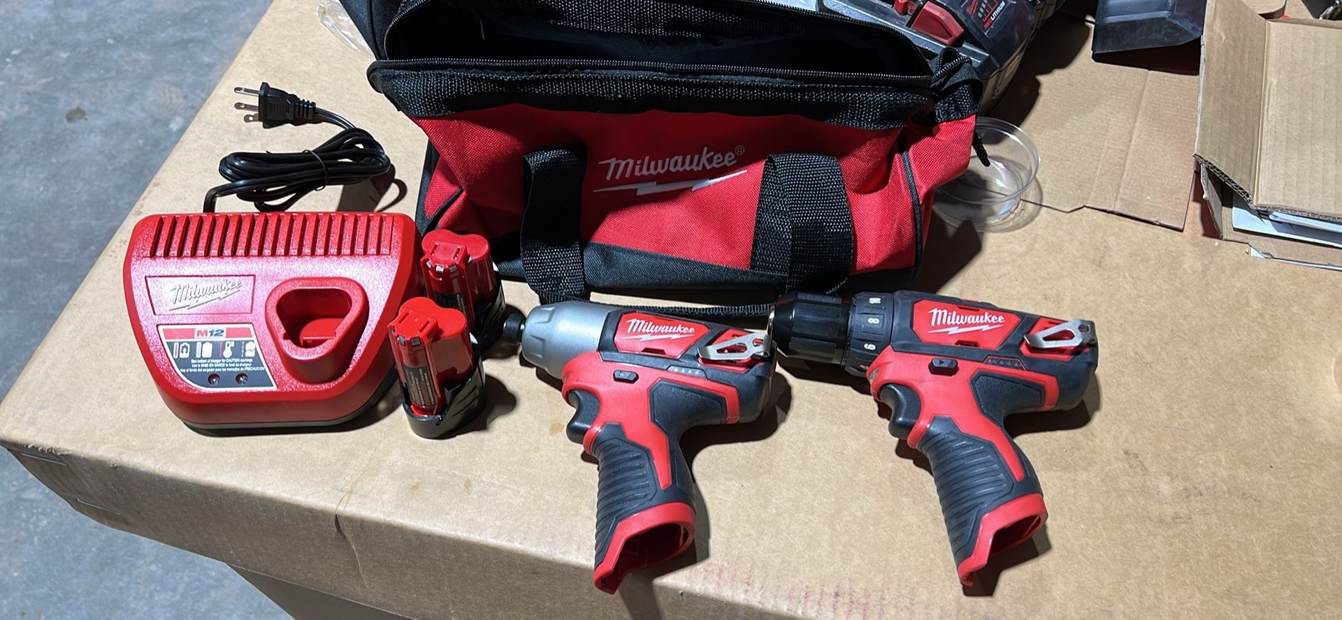 Drill and Impact Driver Kit 