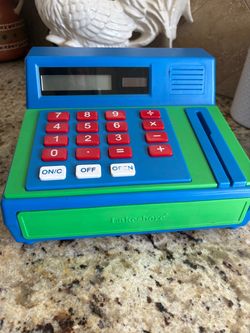 Kids toy cash register