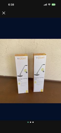 One Set of Two 13.2” New Plug-In LED Table Lamp Lamps 