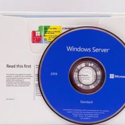 New Windows Server 2019 Standard - New Sealed DVD Box