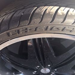 (5) 26 inch MOZ TOWER rims