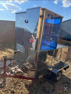 O.C. Cart Stainless Steel Food Vending Cart Trailer Compliant