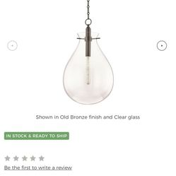 Brand New 18in Pendant Lights 