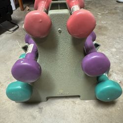 Women’s Light  Hand Weight Set