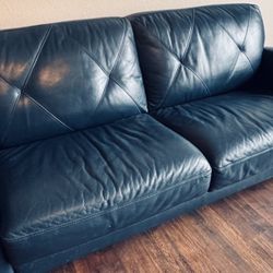 Leather sofa
