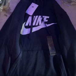 Black nike hoodie brand new size small