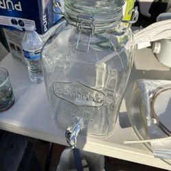 Glass Beverage Dispenser