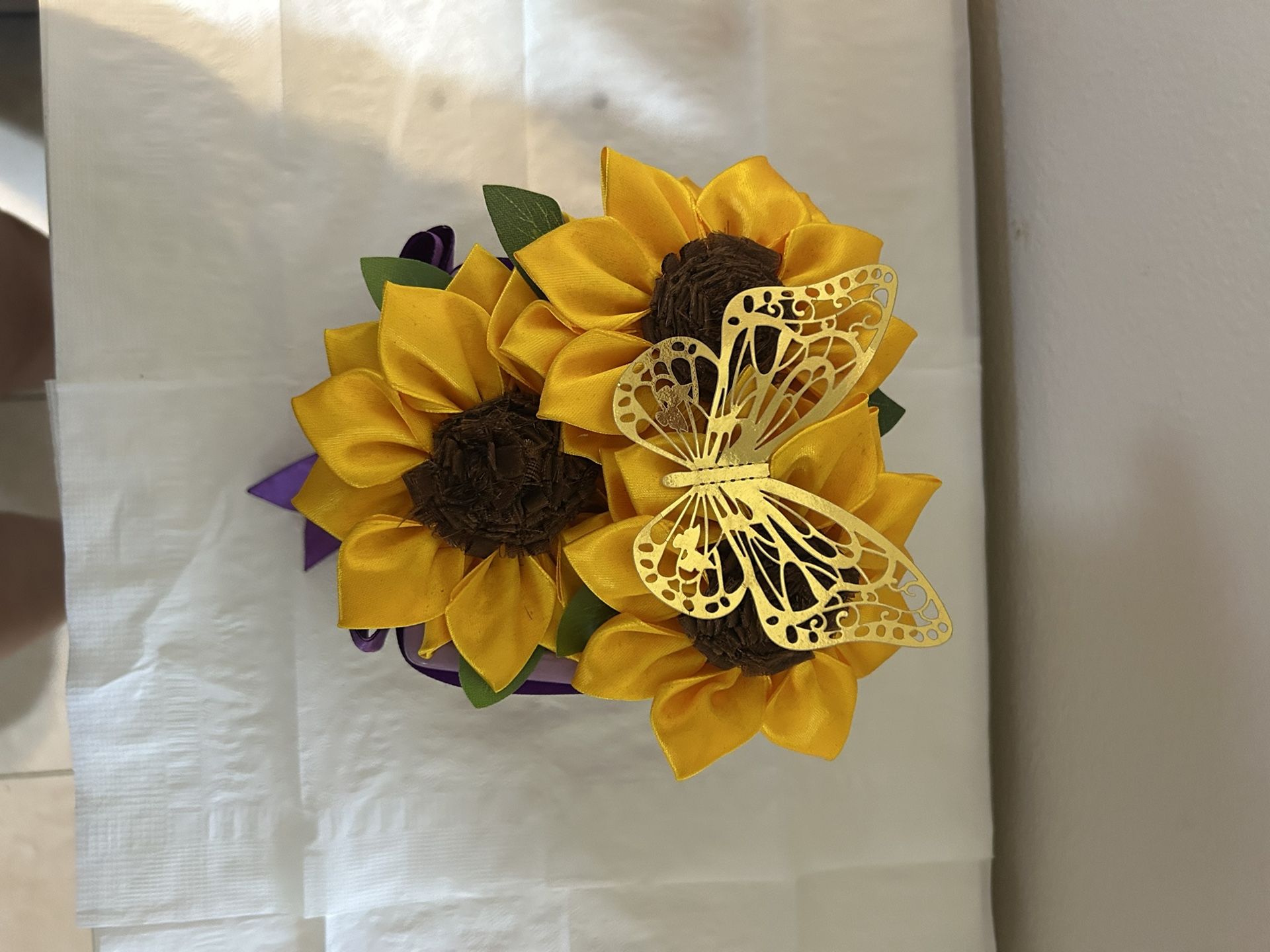 Linda Maseta De 3 Lindos Girasoles