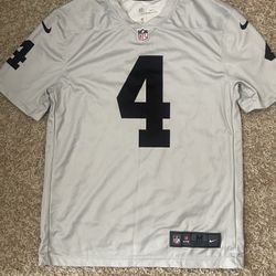 🏴‍☠️Raiders Alternate Gray Game Jersey Sz M🏴‍☠️