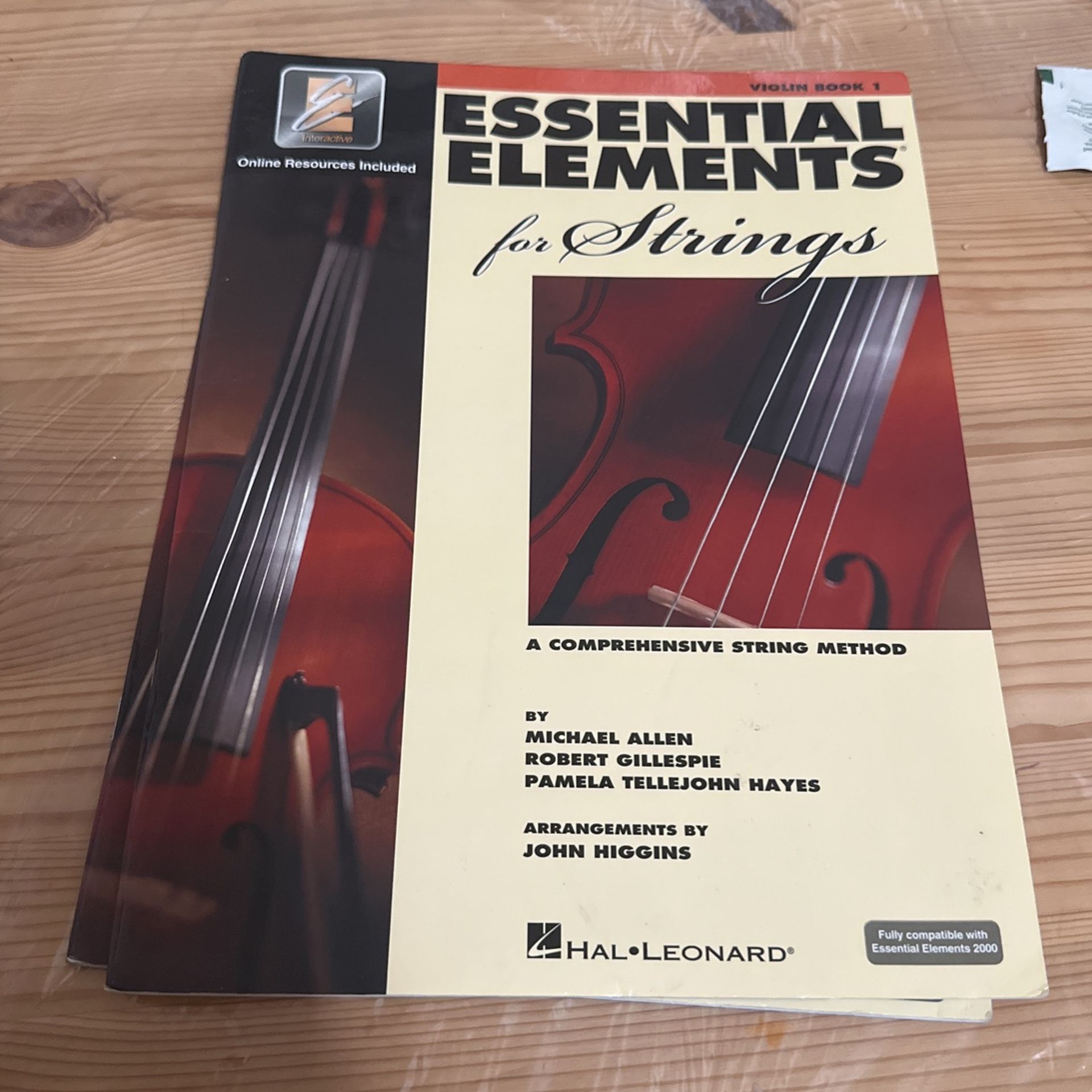 Essential Elements for Strings Violin Book 1