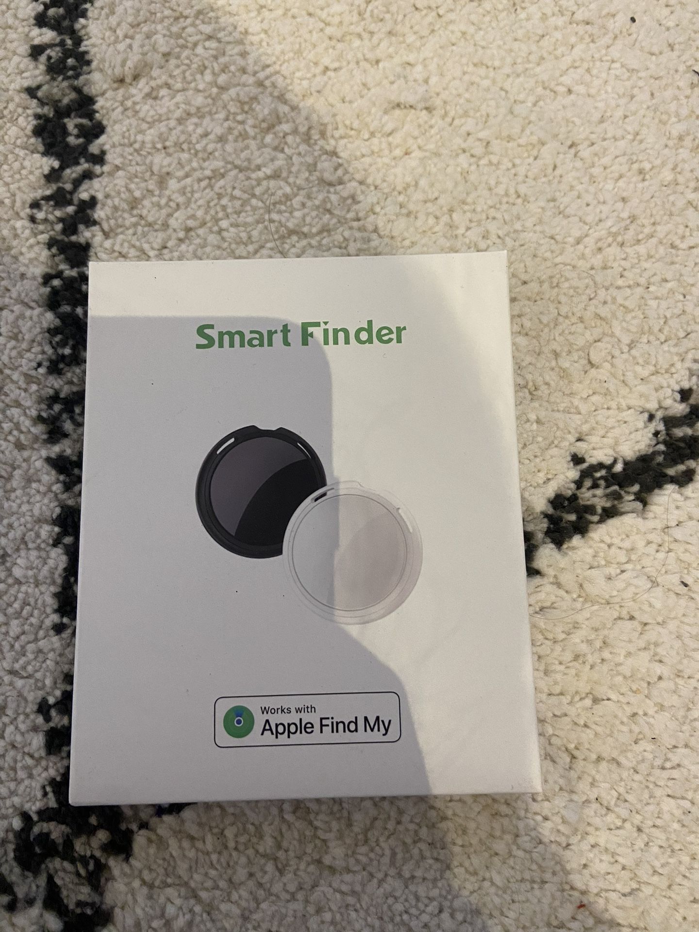 Brand new Tracker Tags-4 Pack [Apple MFi Certified] Air Pair with Apple Find My(iOS Only) Smart Bluetooth Tracking Tags Key Finder Item Locator Waterp